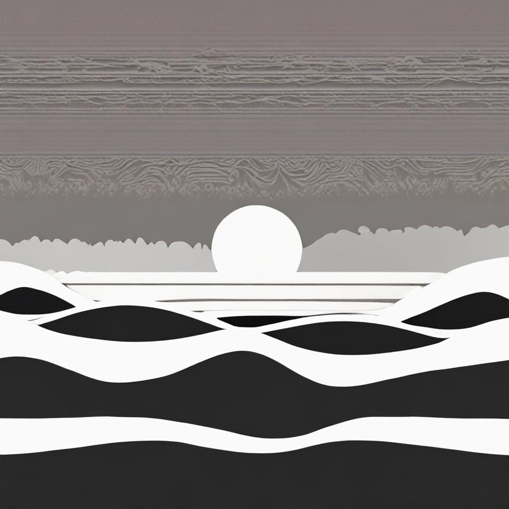 calm waves icon