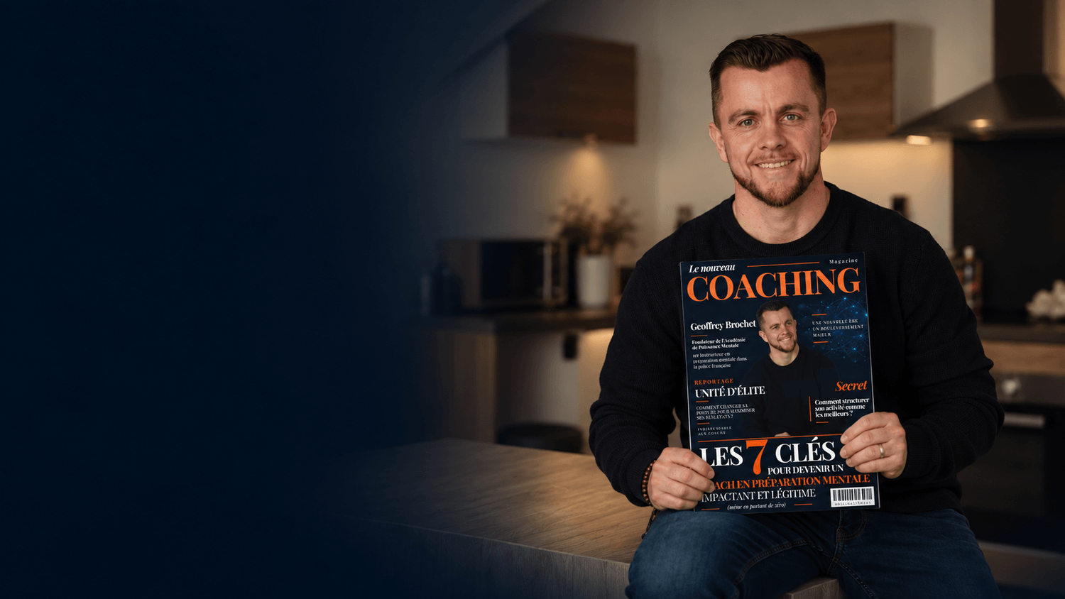 Geoffrey Brochet et le Coaching Magazine