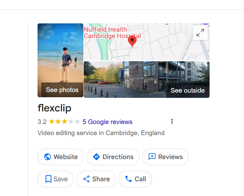 Flexclip AI Google Reviews 