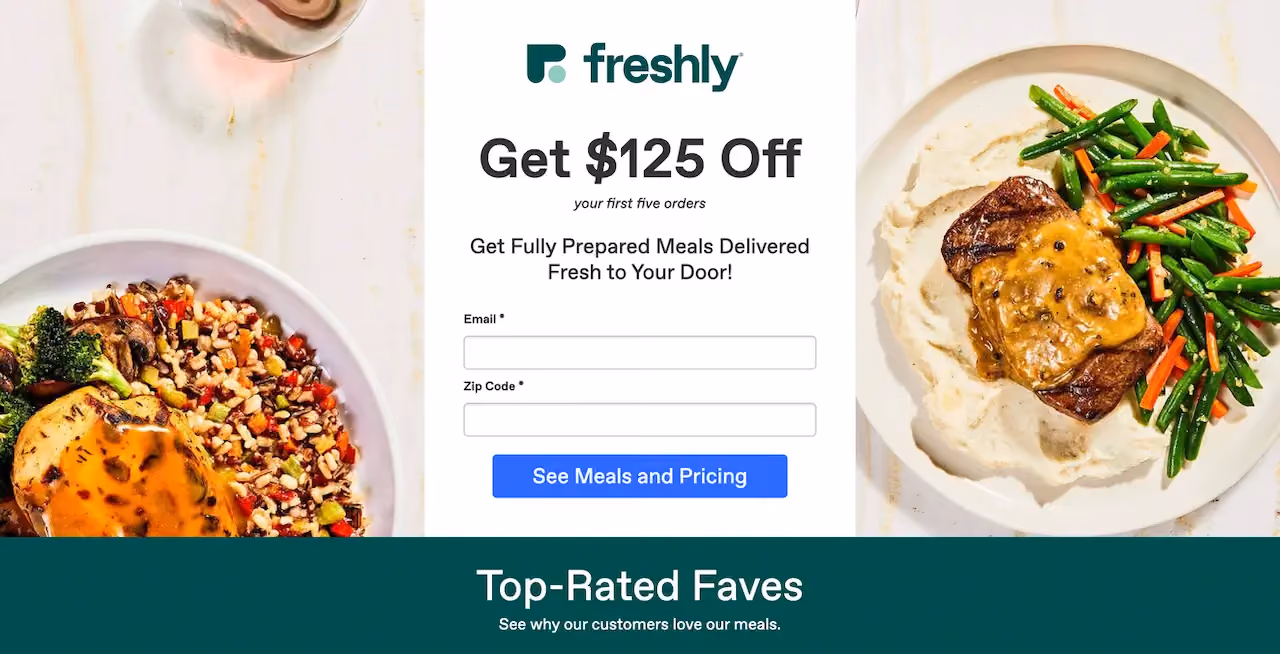 Restaurant Landing Page