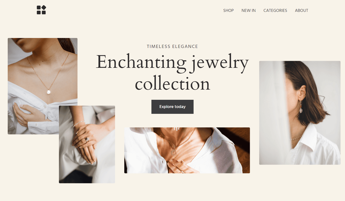 Systeme.io product ecommerce landing page template preview