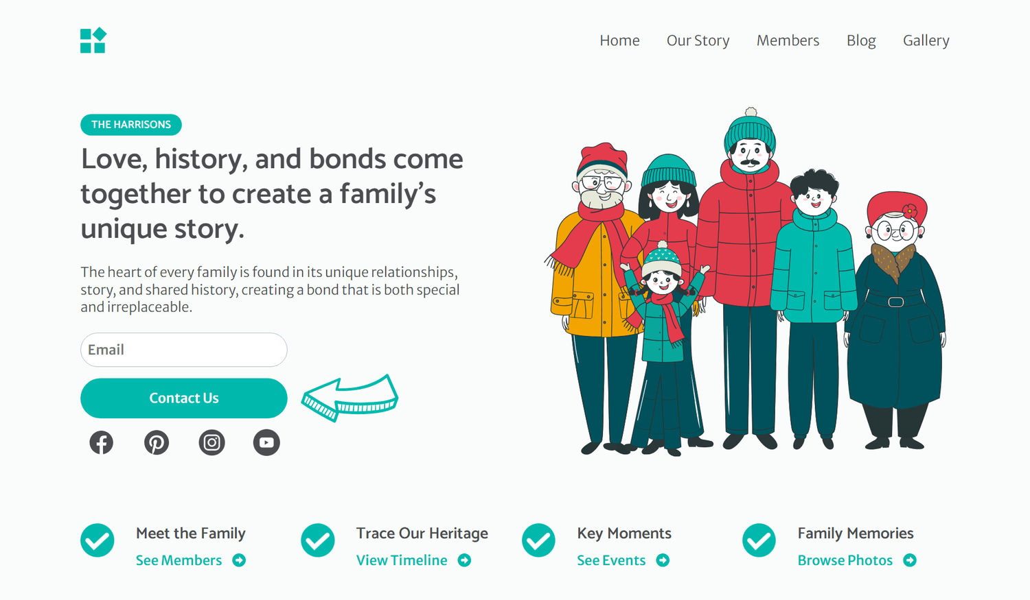 Systeme.io community landing page template preview