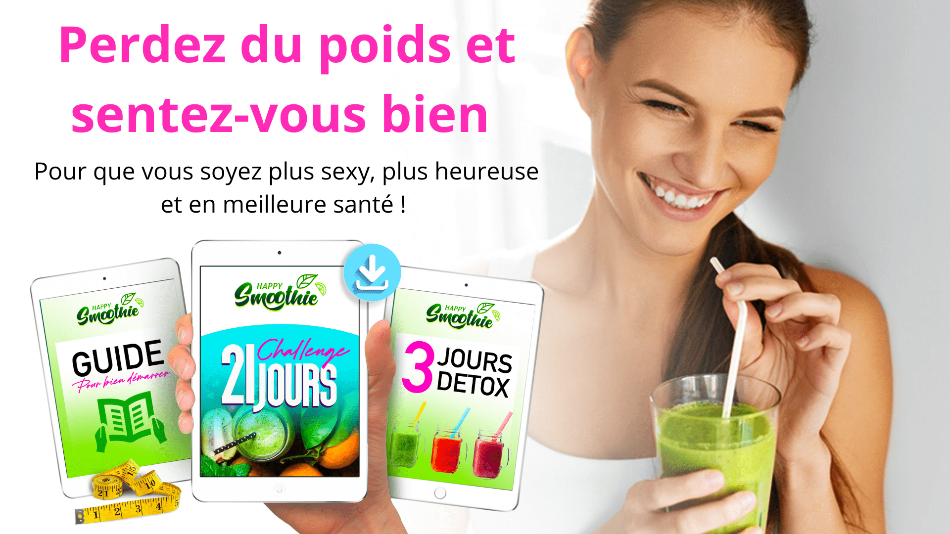 Challenge minceur GRATUIT - 5 detox jours offert