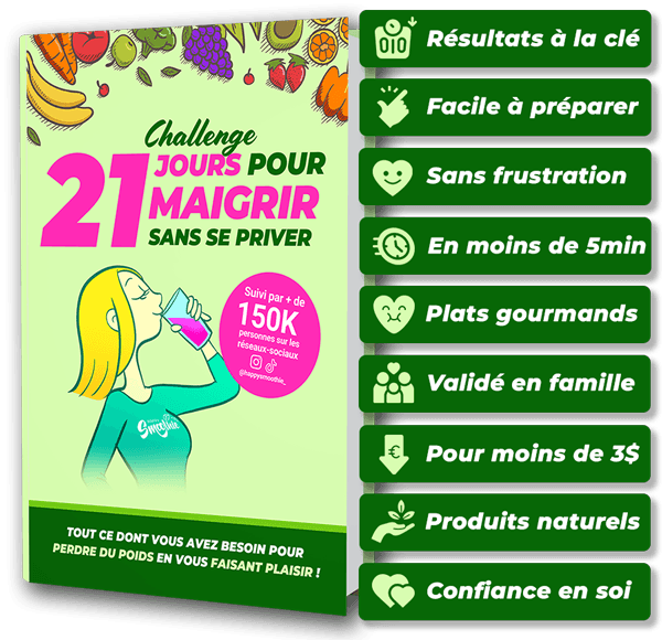 Démonstration du programme Happy Smoothie - Challenge minceur avec recettes et suivi personnalisé