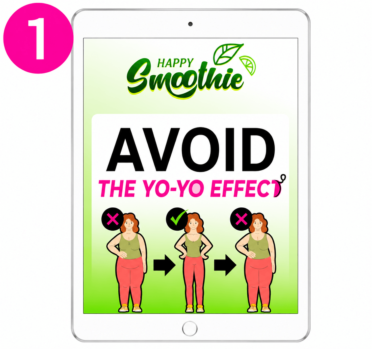 Guide pour éviter l’effet yoyo avec le Challenge Happy Smoothie - Conseils pour une perte de poids durable