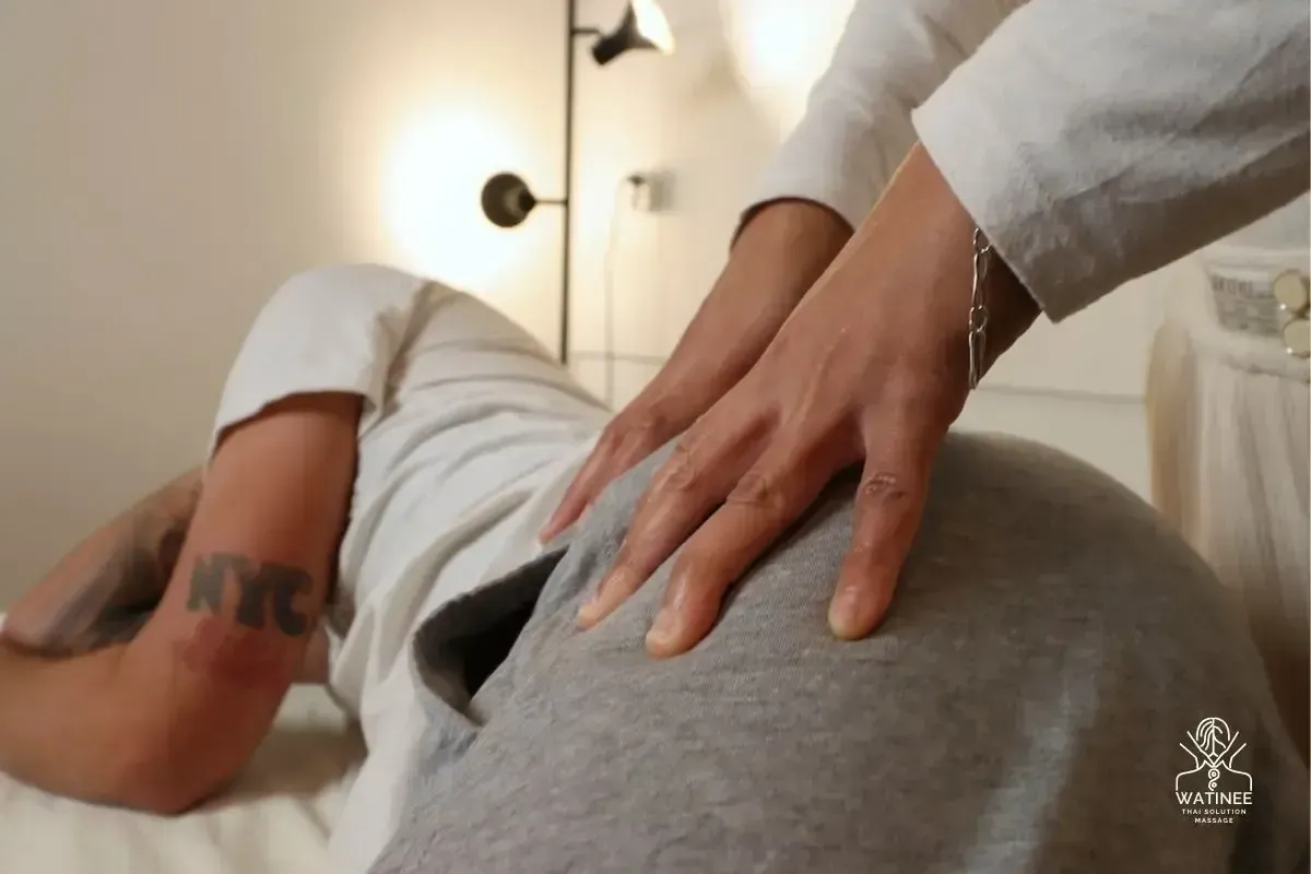 Massage Bayonne Technique d acupression pour soulager la douleur lombaire et hanche