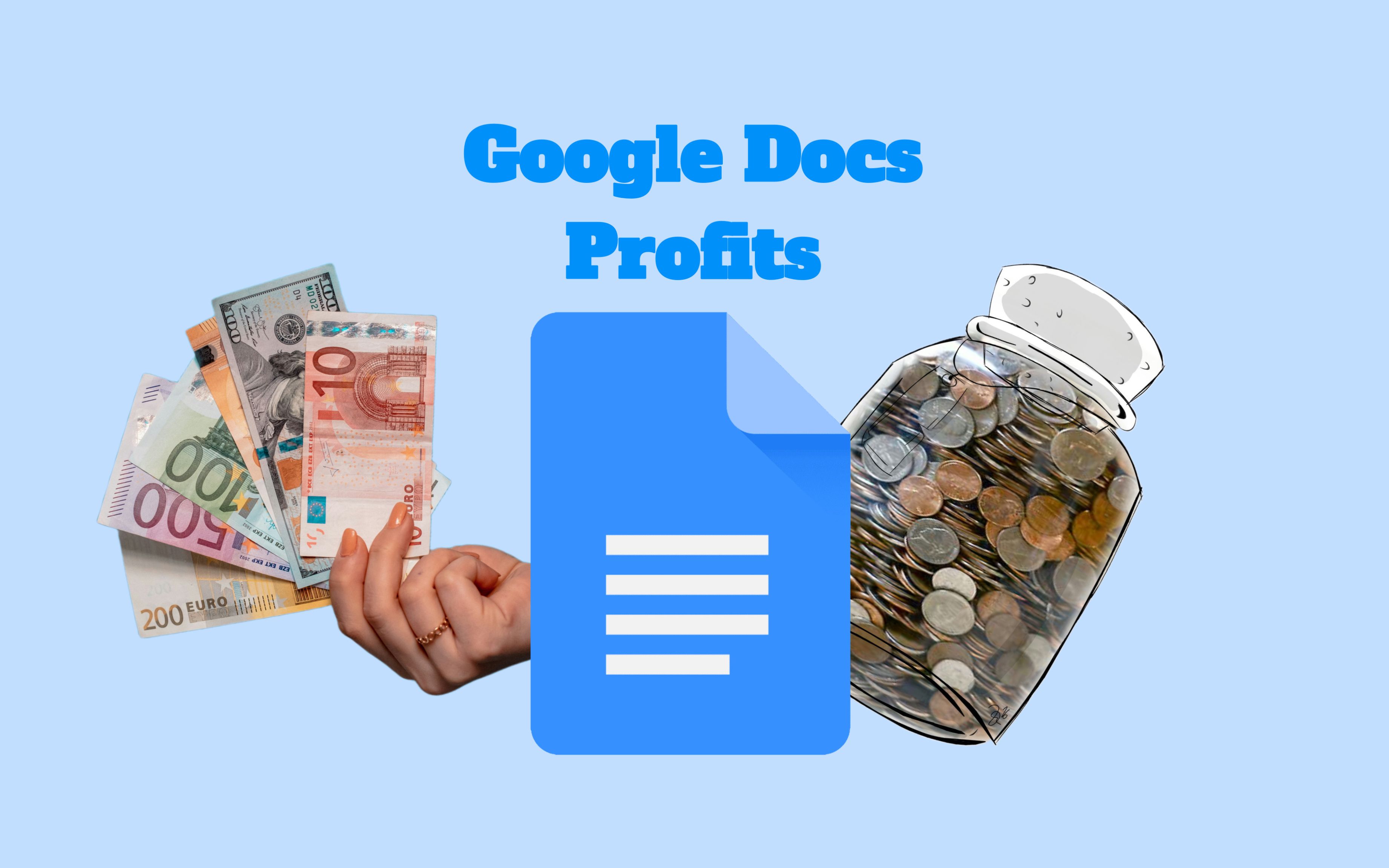 Jusqu’à 408€ par mois avec Google Docs