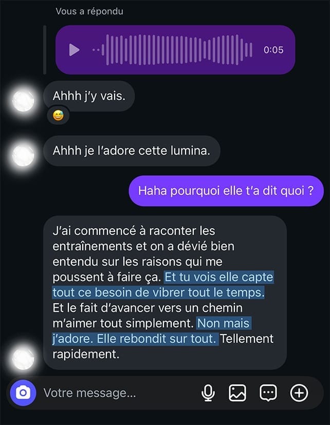 Avis des bêta-testeurs sur Lumina AI.