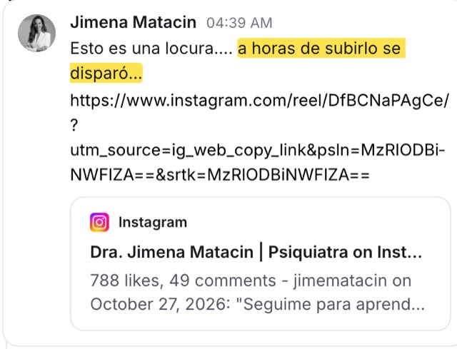 Comentario de Jime en la comunidad: a horas de subirlo se disparó
