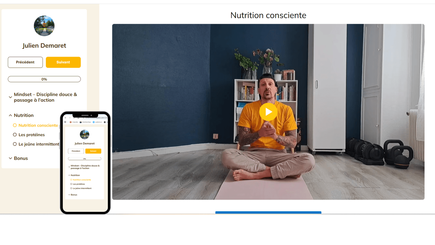 Bonus 1 Mindset et nutrition