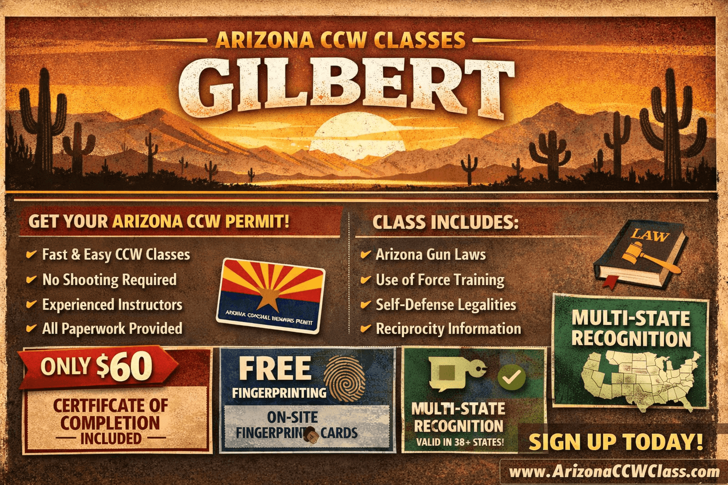 Best CCW Class in Gilbert AZ