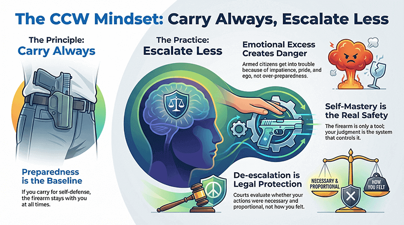 CCW Mindset Carry Always