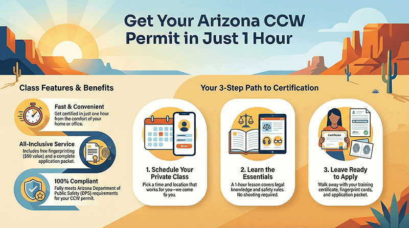 Best AZ CCW Course in Arizona