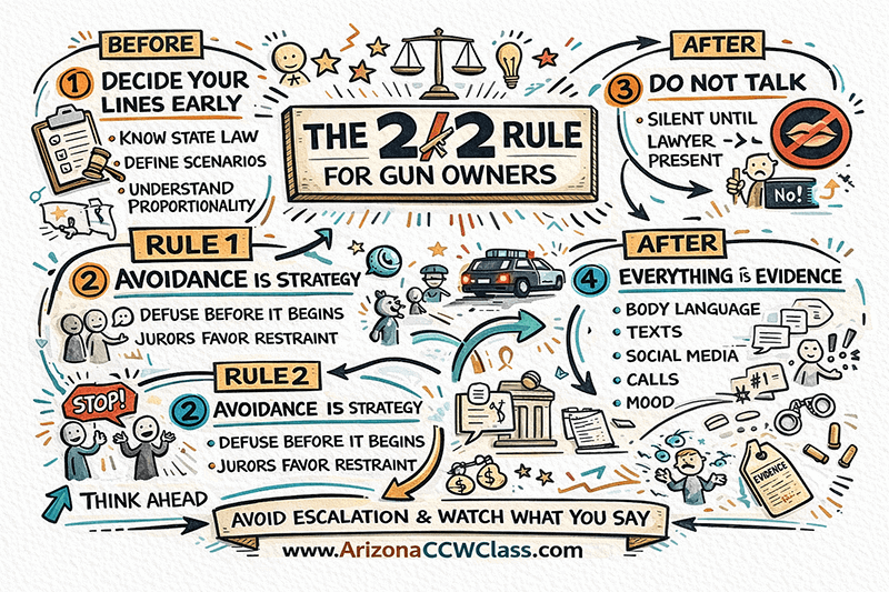 2/2 Rule of Self Defense