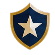 Blue-shield-gold-trim-gold-star