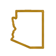 Arizona State Outline