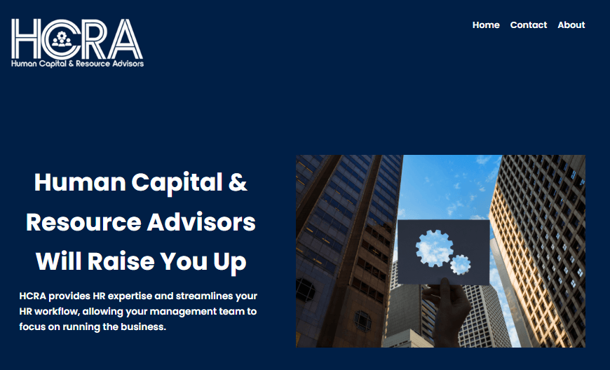 human capital & resounce advisors website