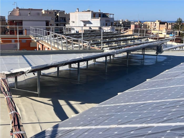 impermeabilizzazione capannone industriale