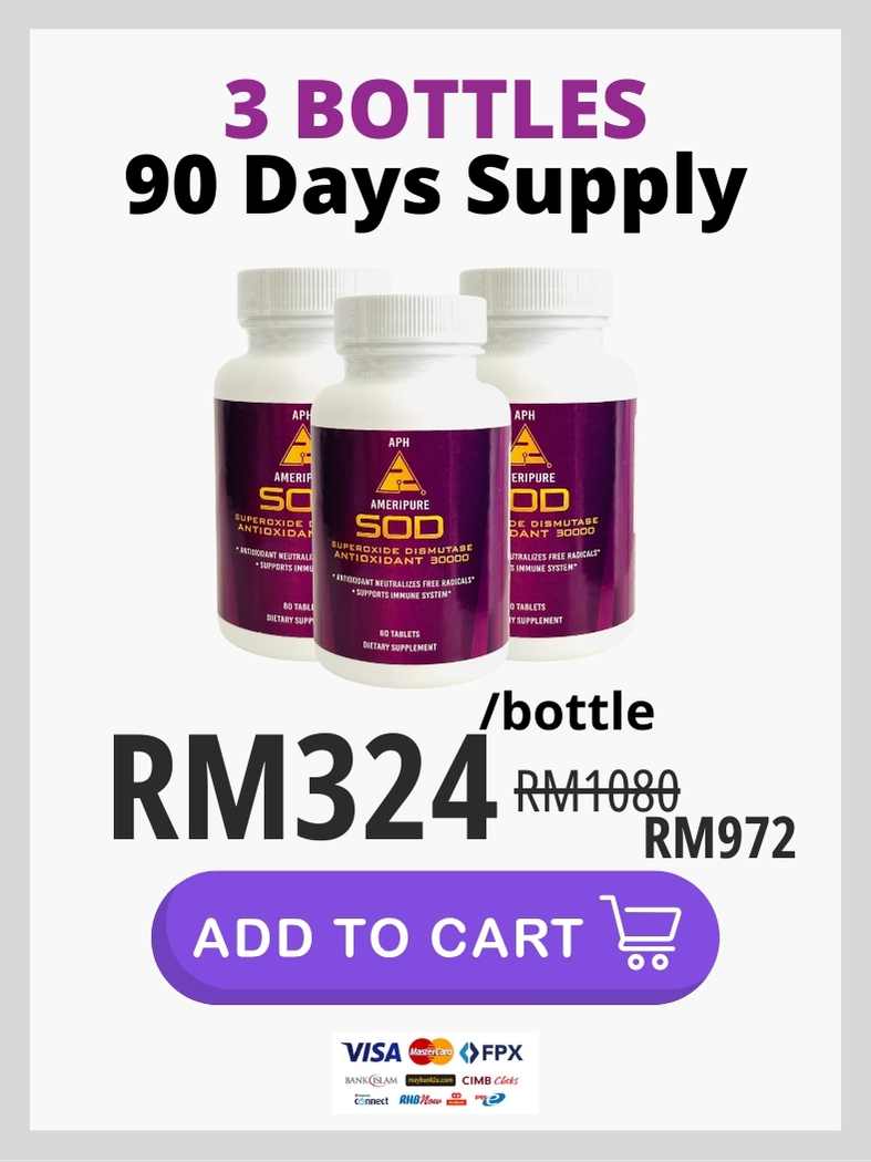 ameripure health sod supplement, APH