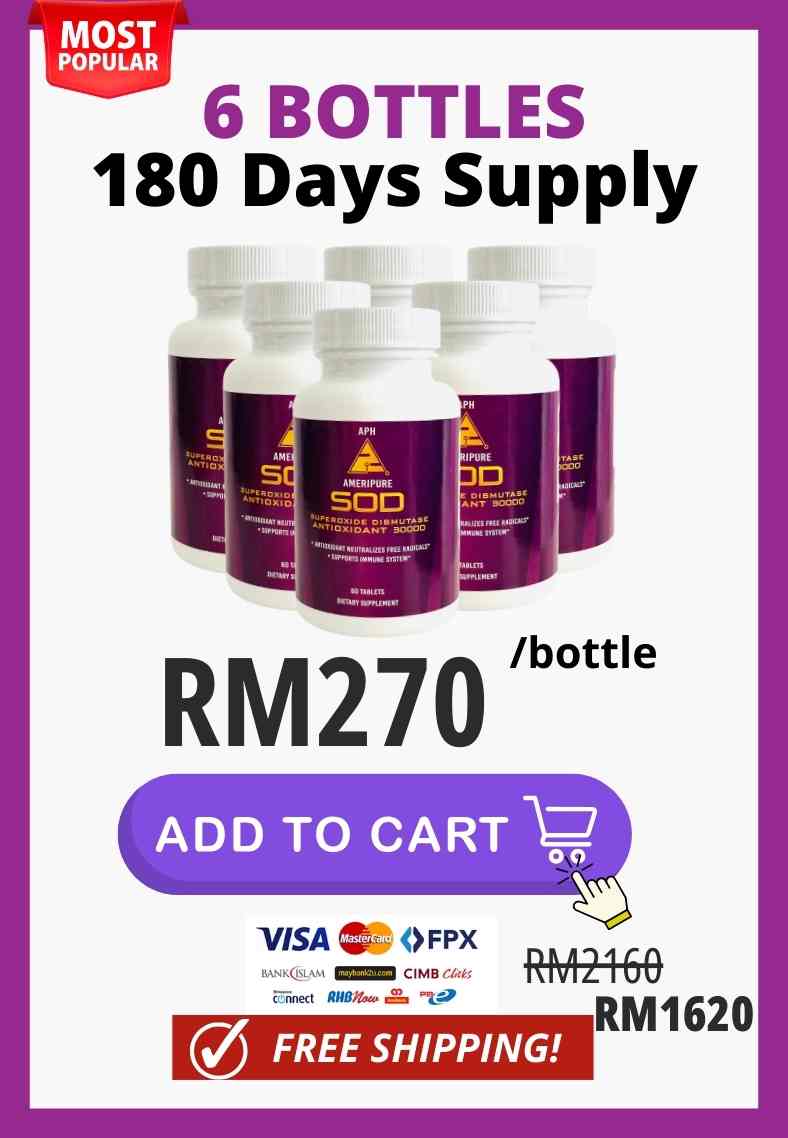ameripure health sod supplement, APH