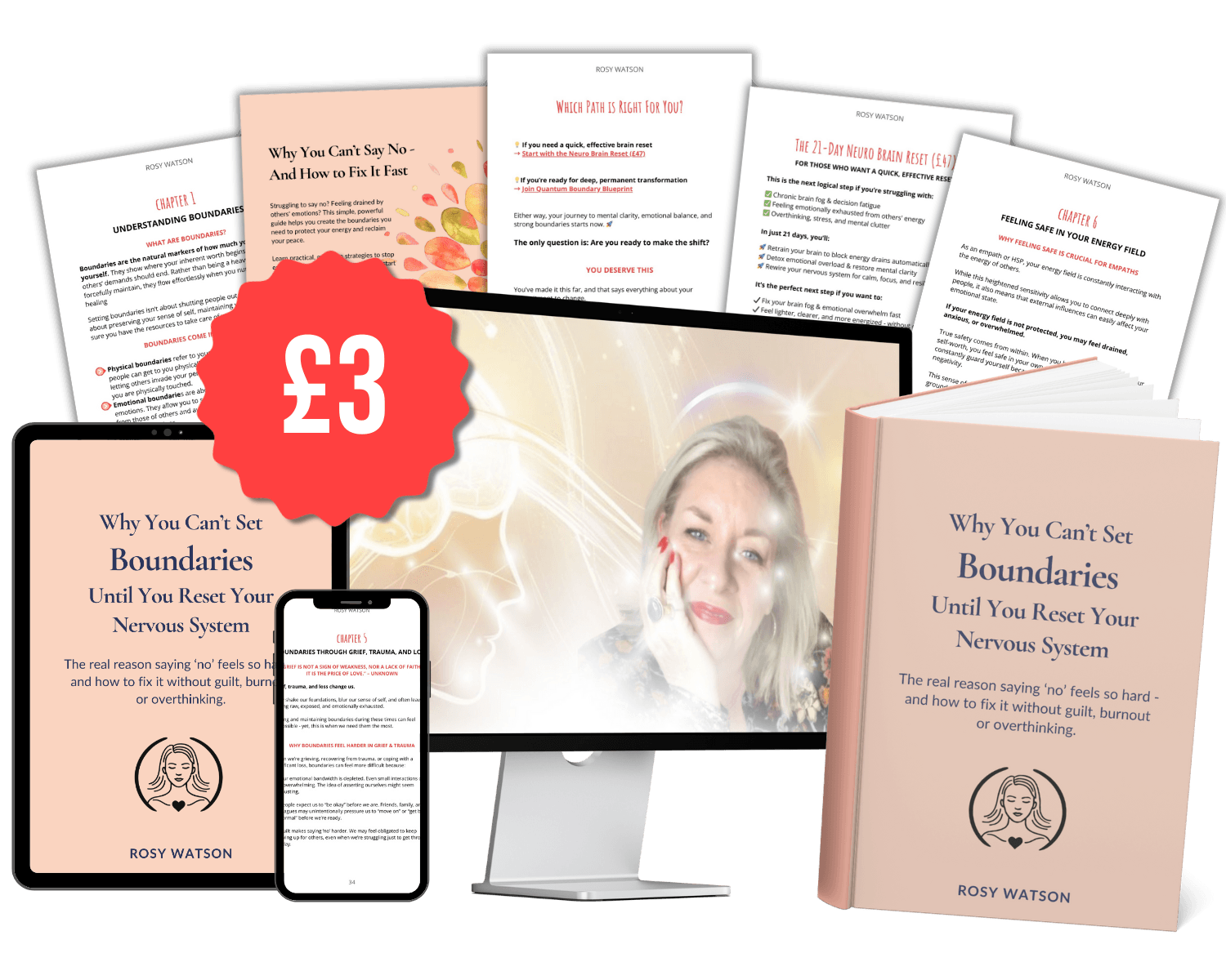 Why You Can’t Say No ebook – empath boundary-setting guide to say no without guilt, protect energy, and stop people-pleasing naturally”
