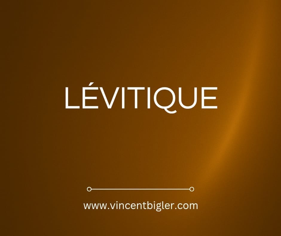 Lévitique – Explication simple, sens spirituel et message pour ta vie