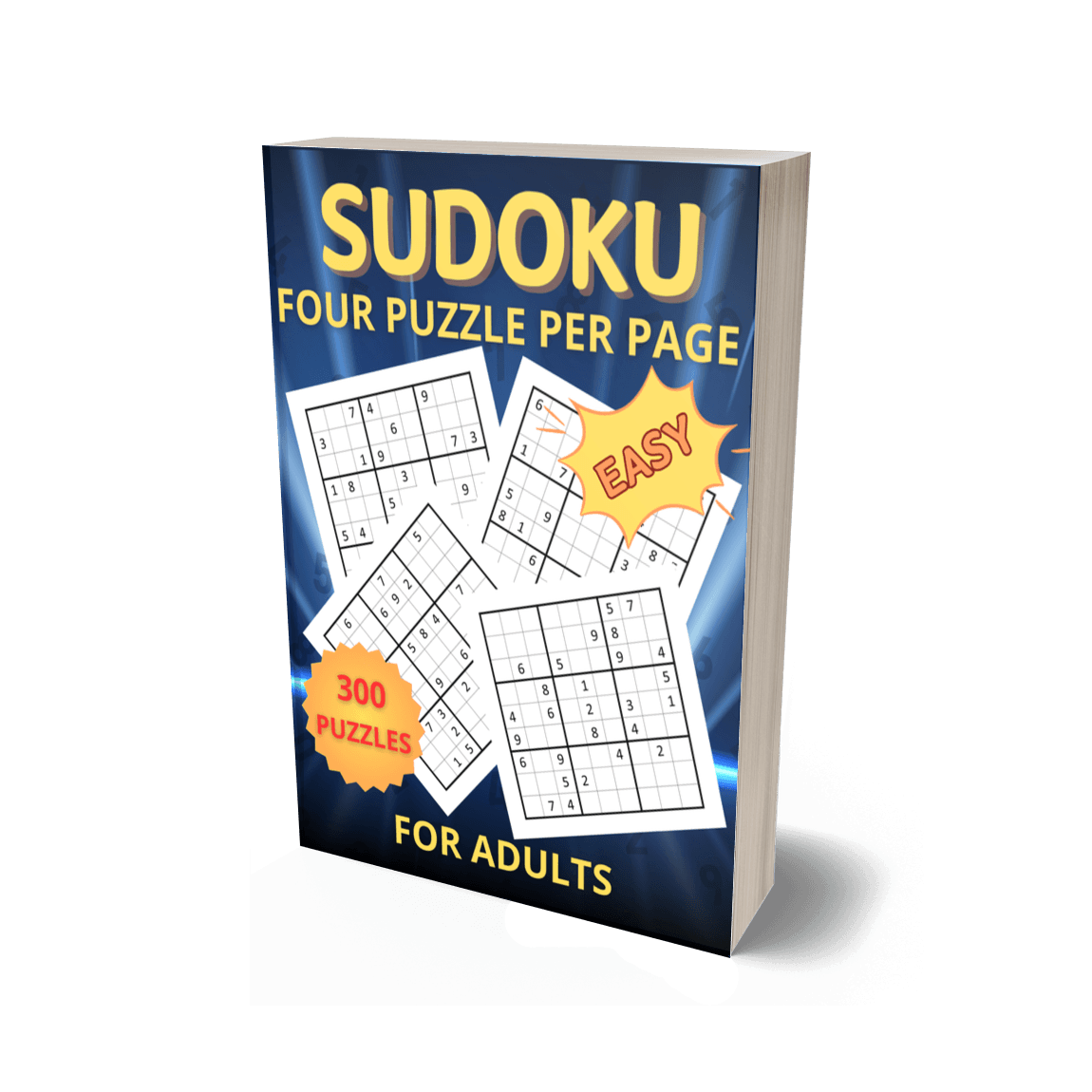 Sudoku Puzzles for Adults Easy.