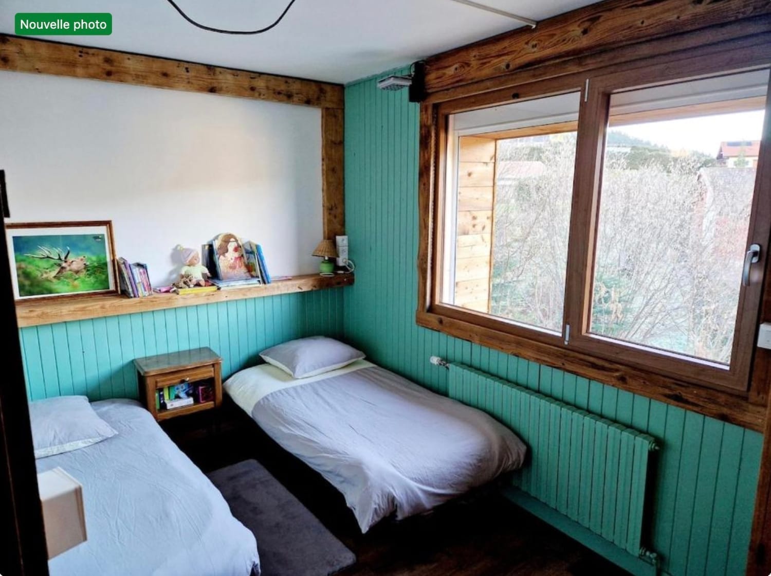 chambre 1 avec lits simples