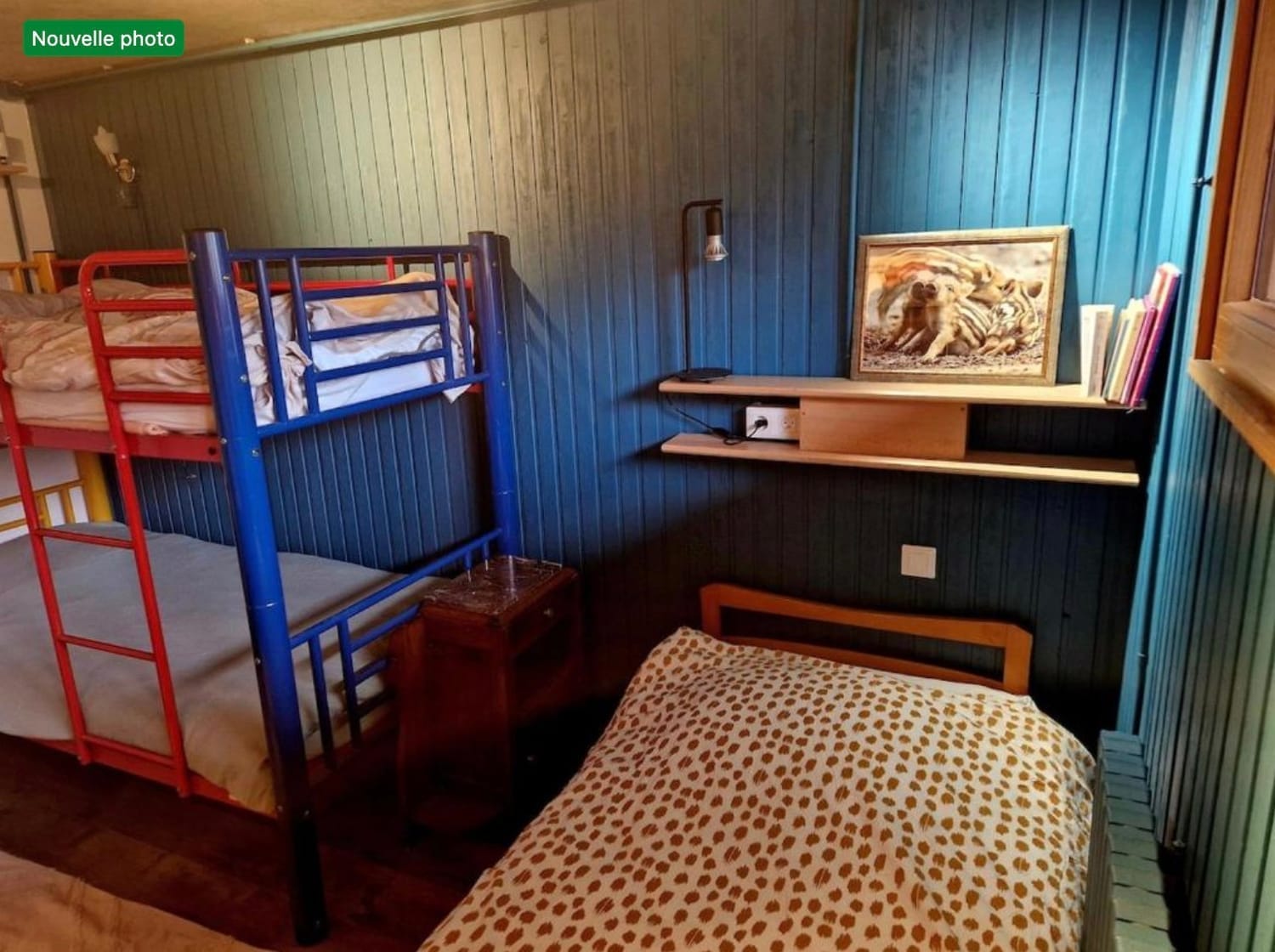 chambre 3 avec lits simples