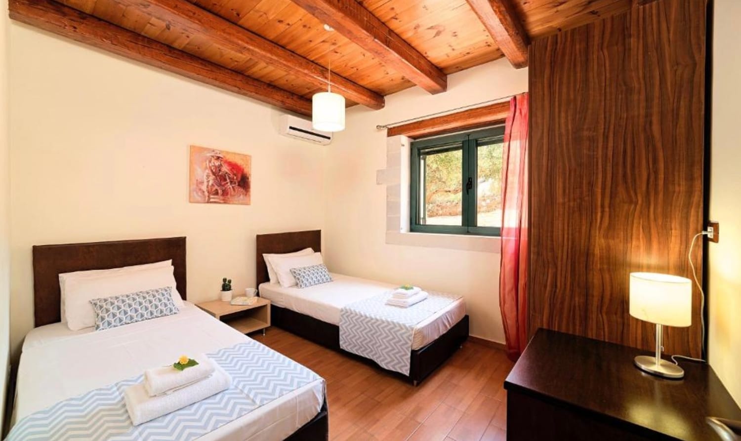 chambre 2 avec lits simples