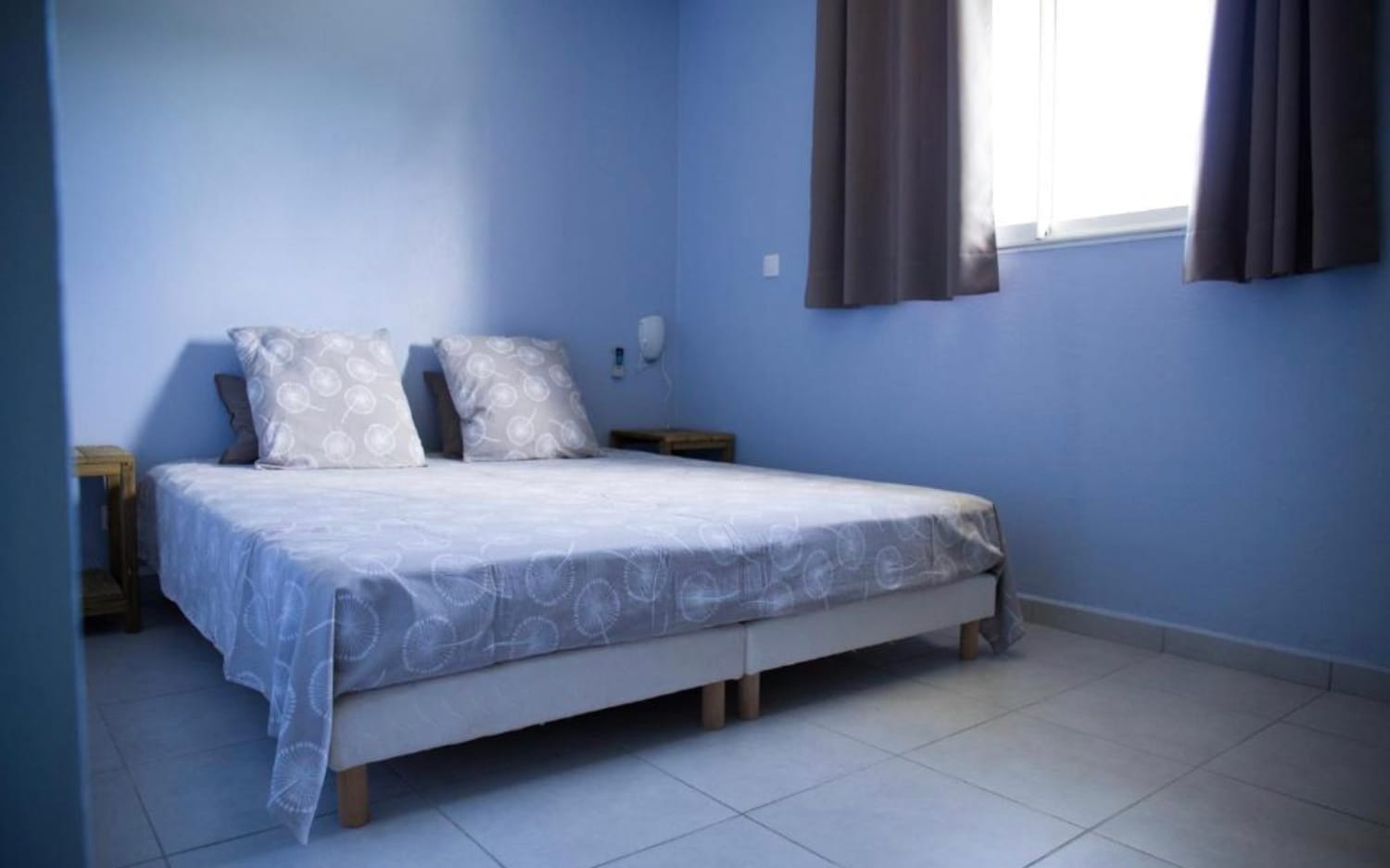 une des chambres de l'appartement