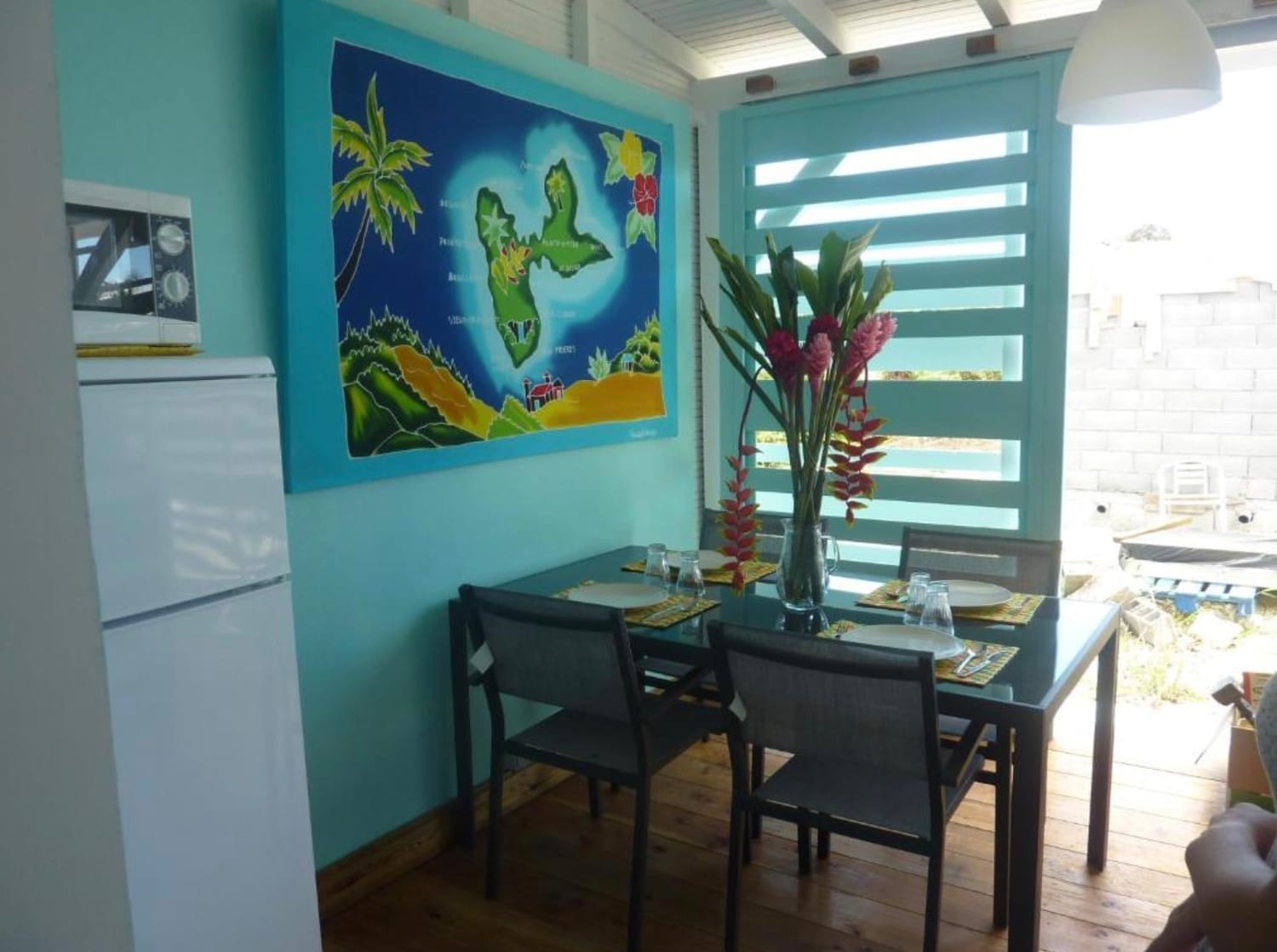 salle de bain de l'appartement