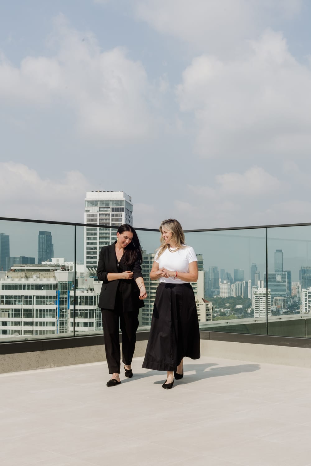 Lynn and Amanda in Bangkok
