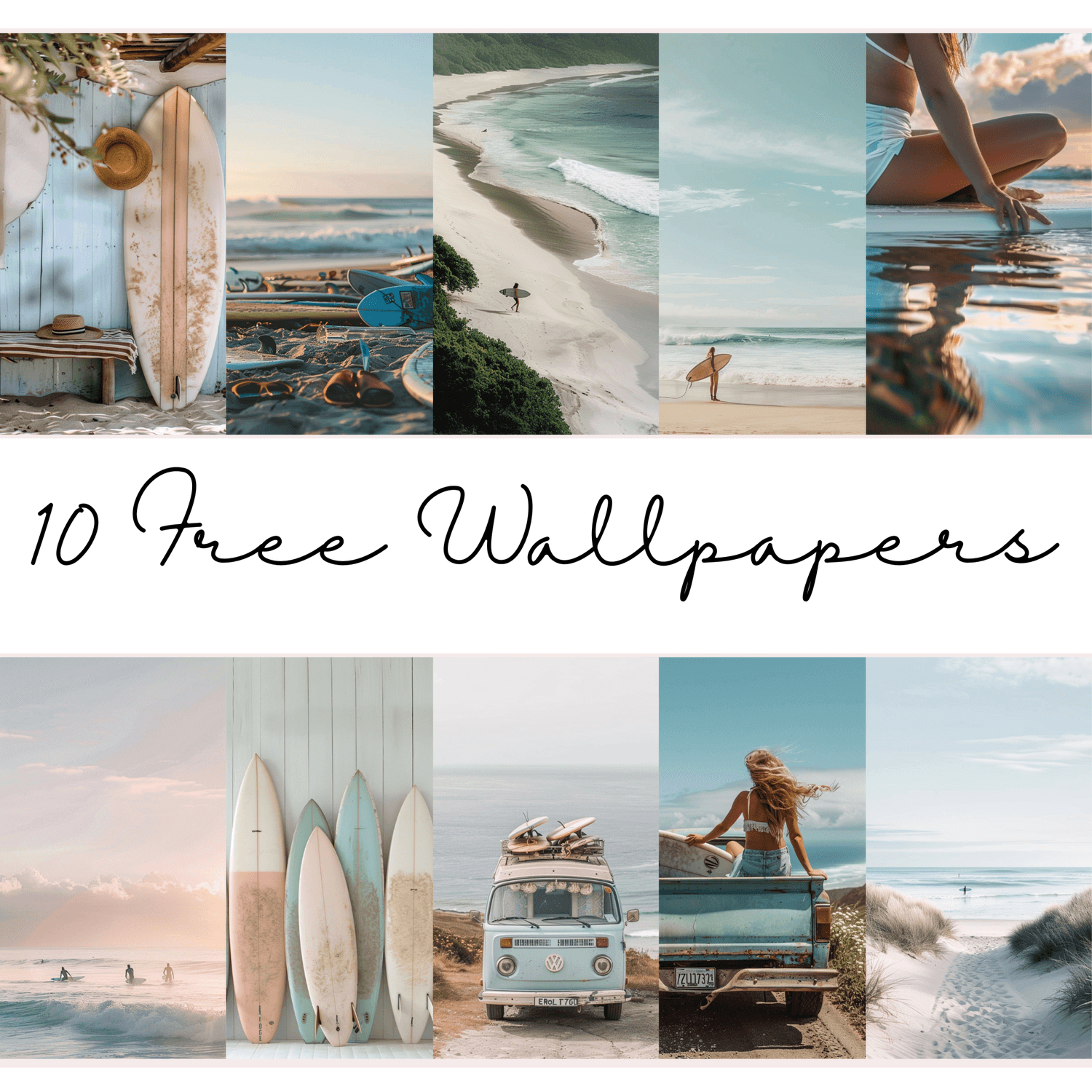 Get 10 Free Beachy Phone Wallpapers