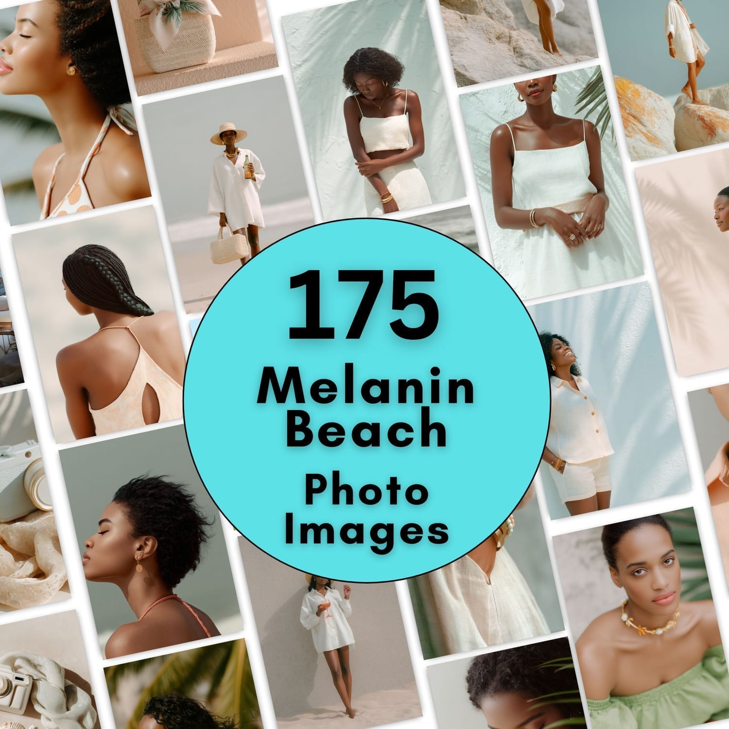 175 Melanin Beach Images $4