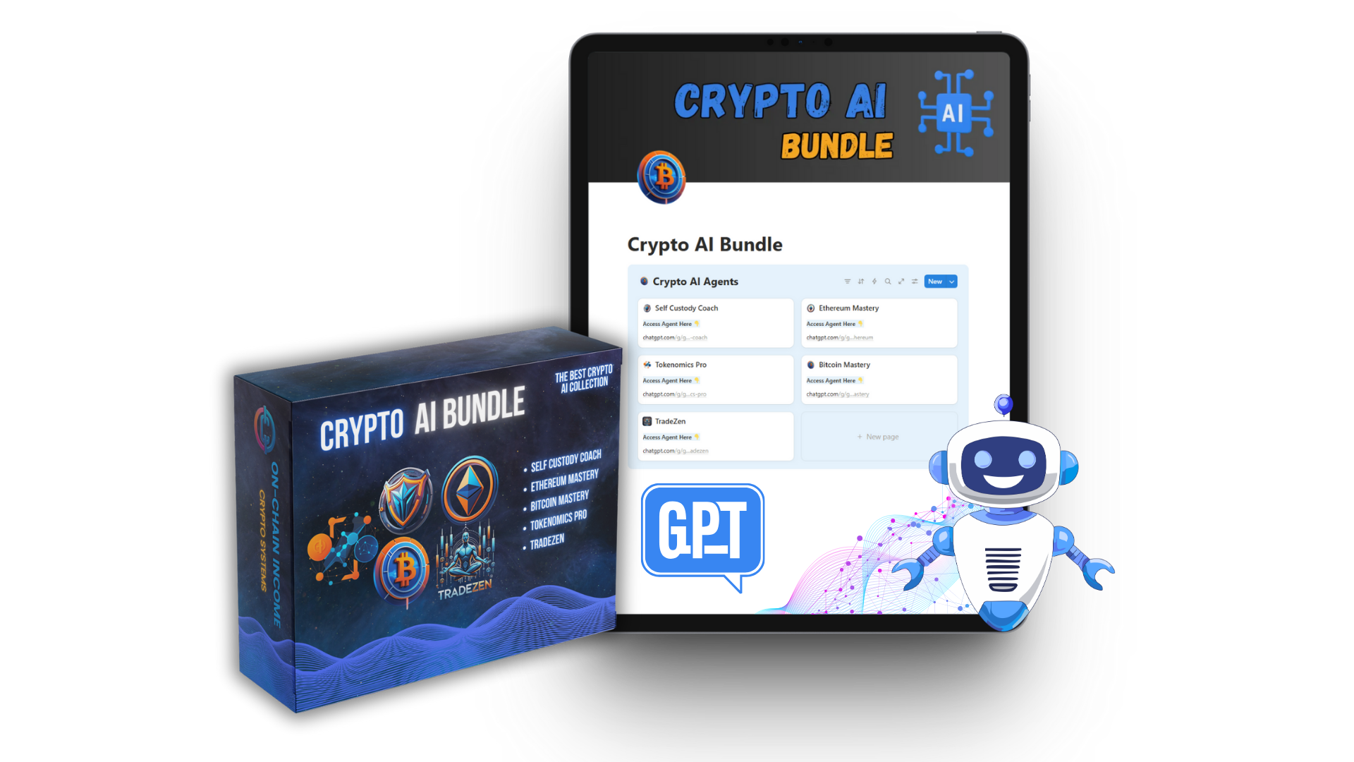 Crypto AI Agents: Bitcoin Mastery, Think long-term. Understand cycles, conviction, and why Bitcoin isn’t just another trade.  ✅ Self-Custody Coach  Because owning crypto means nothing if you don’t control it. Learn to protect your assets properly.  ✅ Ethereum Mastery  Understand ETH without overwhelm. From upgrades to real-world use, finally make sense of the ecosystem.  ✅ Tokenomics Pro  Spot strong designs, avoid inflation traps, and understand what actually gives a token value.  ✅ Tradezen