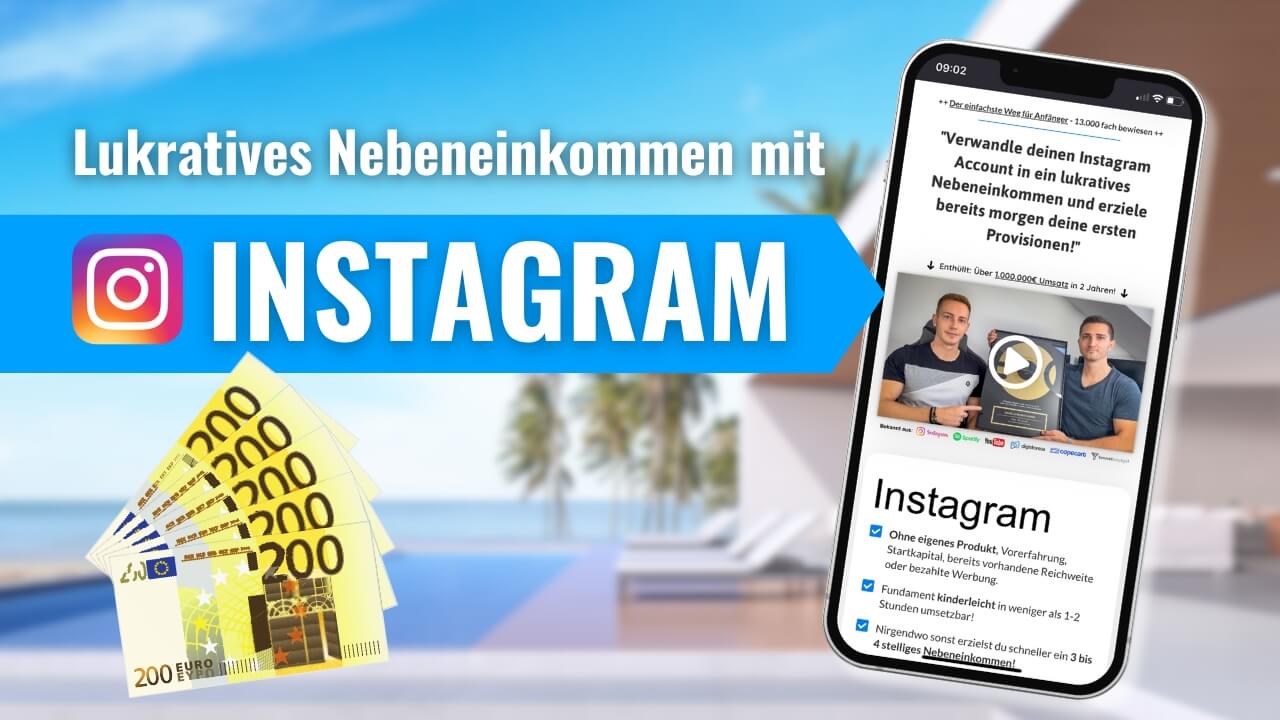 Mit Instagram Geld verdienen im Internet