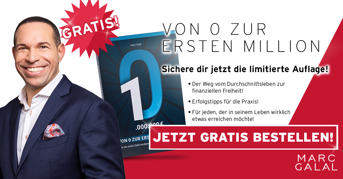 Buch Marc Galal: "Von Null zur ersten Million"