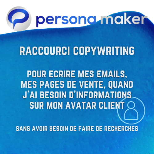 Persona Maker logiciel avatar client idéal bénédicte Lagardette