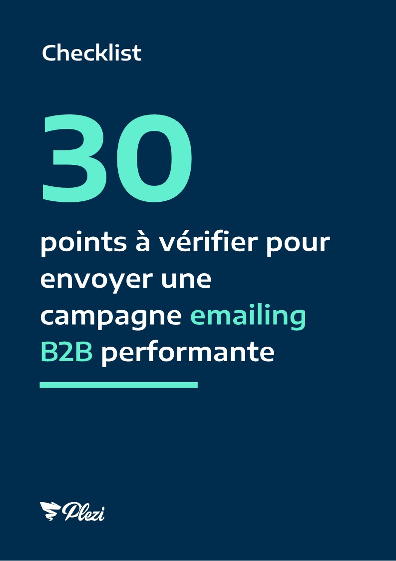 Checklist 30 points à vérifier pour votre emailing