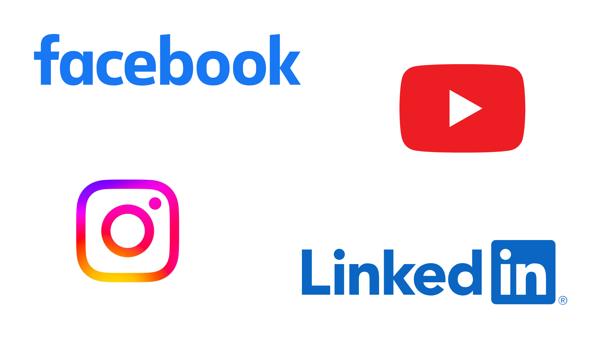 logos réseaux sociaux