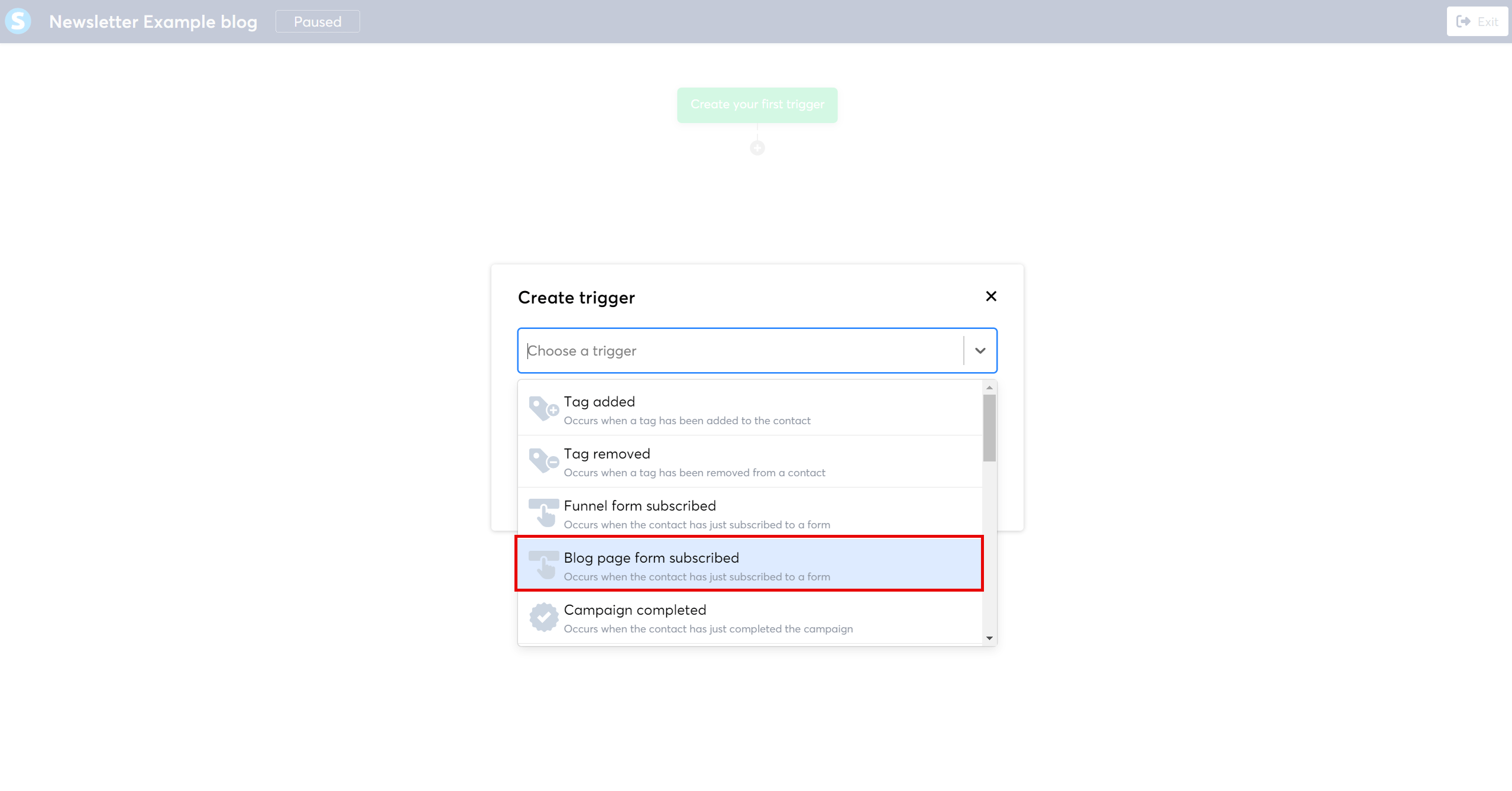 systeme io blog workflows