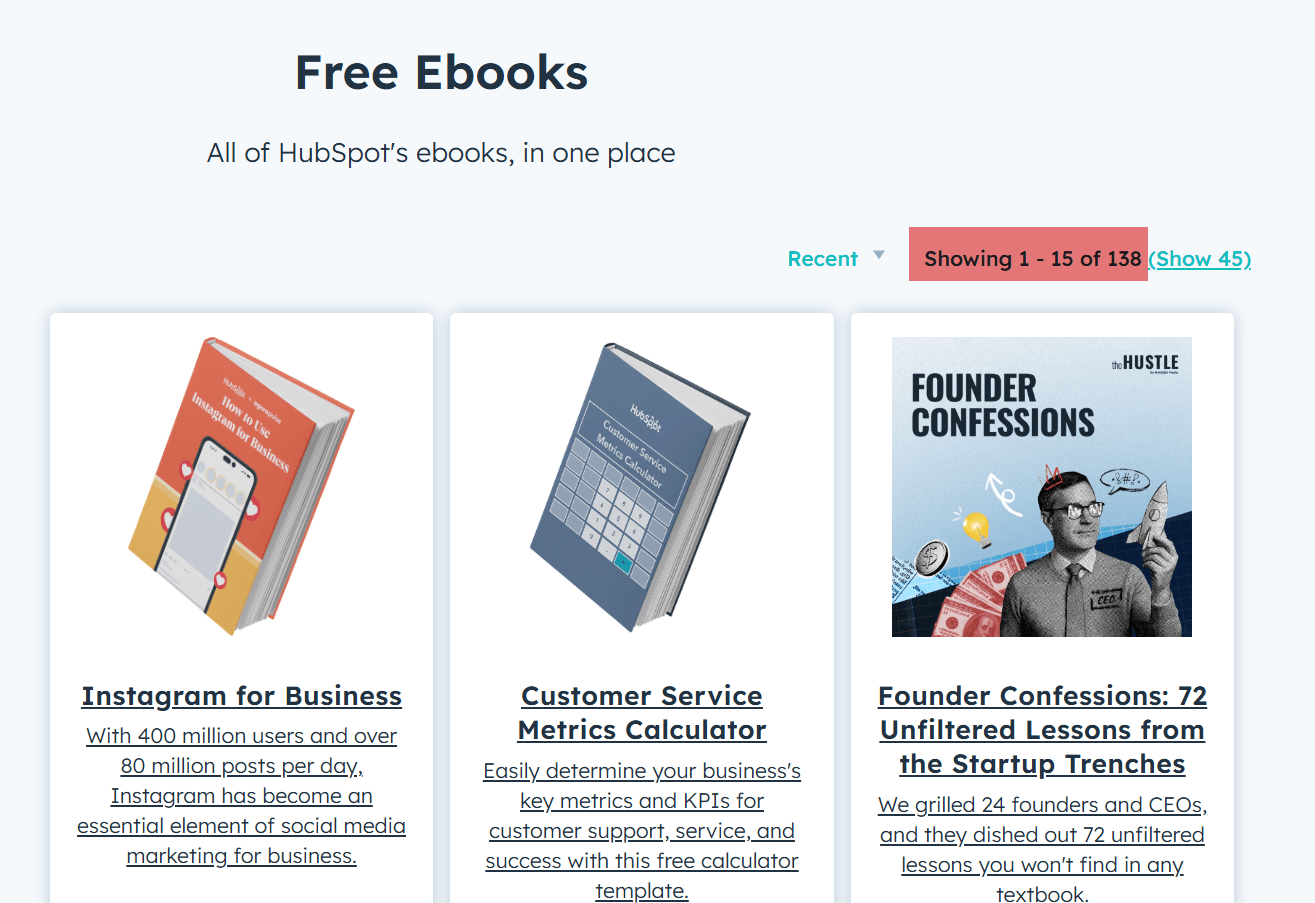 ebook lead magnet