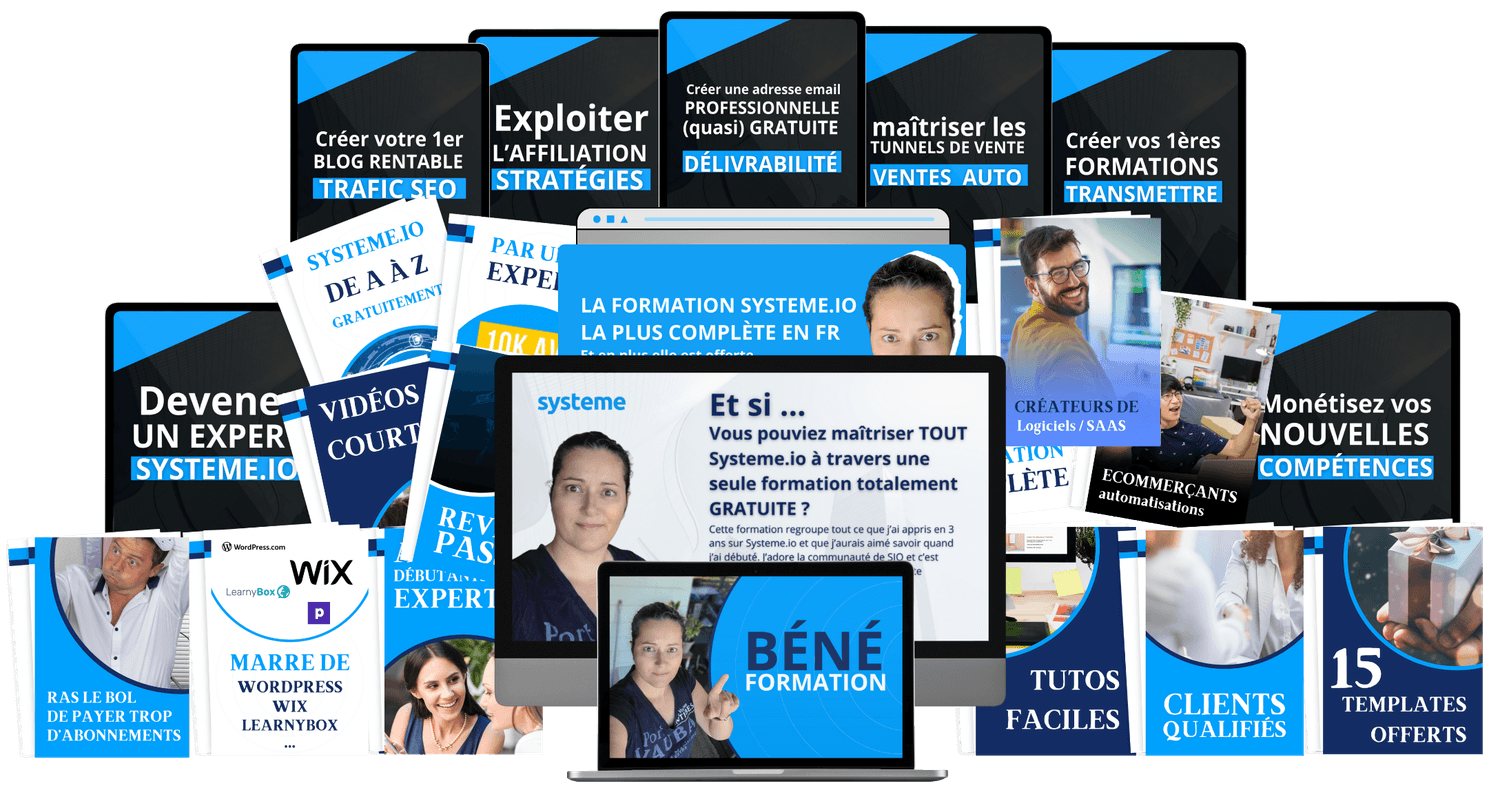 systeme io académie formation