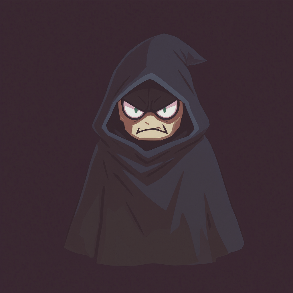 Cartoon villain representing common AI fears and myths debunked