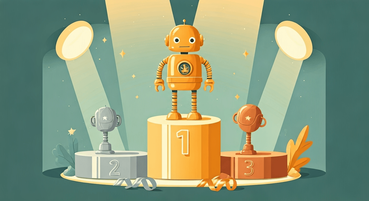 Best AI collaboration tool for small business winning gold award for efficiency and value