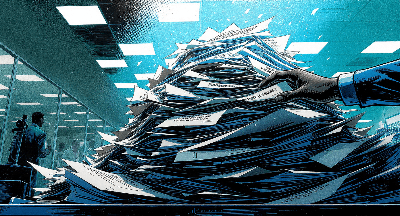 Excessive healthcare administrative paperwork and patient forms creating workflow bottlenecks in medical practice