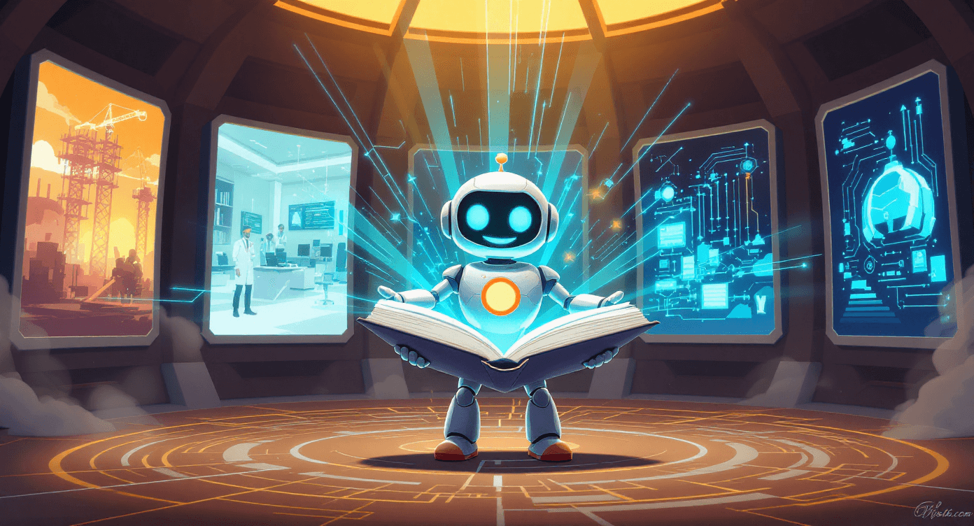 AI prompting framework and templates for different industries showing how businesses can use tailored AI prompts to save time and improve results