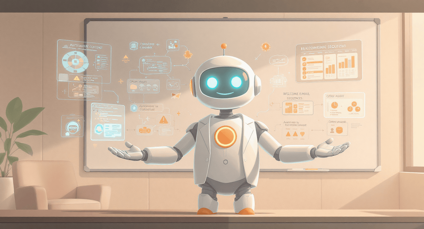 AI automation blueprint for coaches and consultants showing how to scale expertise automate onboarding and eliminate content burnout without working more hours