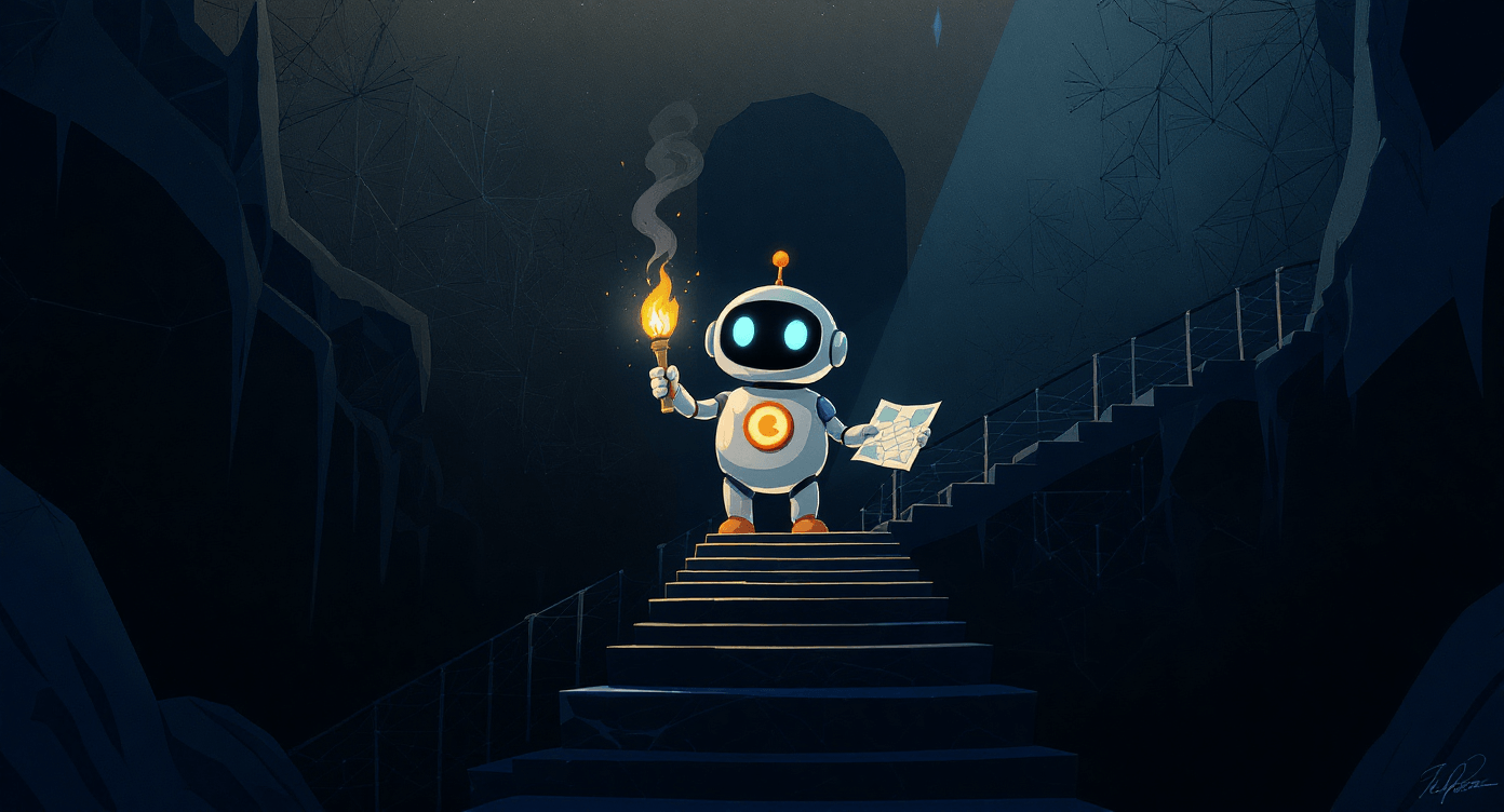 Deep learning explained simply for small business owners showing how neural networks process information in layers to reach advanced artificial intelligence understanding